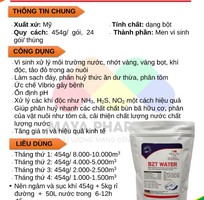 BZT Water   Men vi sinh cắt tảo, xử lý nước dùng cho ao nuôi Thuỷ sản