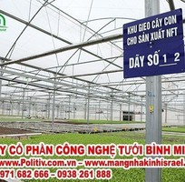 1 Màng israrel Politiv được tập đoàn Vingroup sd cho gần 100 dt nhà kính Vineco trên cả nước