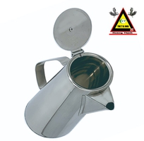 Bình inox miệng ngắn - Bình trà đá inox có nắp