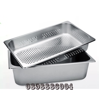2 Khay inox có lỗ - Khay GN 1/1 lỗ  Inox Hoàng Thịnh 2023 2 Khay inox có lỗ - Khay GN 1/1 lỗ  Inox Hoàng Thịnh 2023