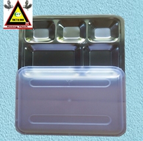 Khay cơ inox 5 ngăn HT-5C