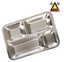 2 Khay cơm inox 4 ngăn