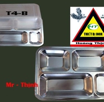Khay cơm inox 4 ngăn