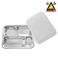 3 Khay cơm inox 4 ngăn