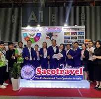 3 Du lịch SACO TRAVEL vinh dự nhận giải thưởng gian hàng đẹp tại Hội chợ du lịch Quốc tế  ITE 2023