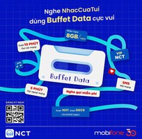 Thích nghe NHACCUATUI - Đăng ký ngay gói  BUFFET DATA  của MobiFone