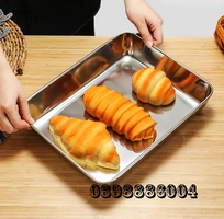 2 Khay inox đựng thực phẩm - khay inox cuốn viền - Năm 2023 2 Khay inox đựng thực phẩm - khay inox cuốn viền - Năm 2023