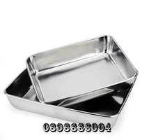 4 Khay inox đựng thực phẩm - khay inox cuốn viền - Năm 2023 4 Khay inox đựng thực phẩm - khay inox cuốn viền - Năm 2023