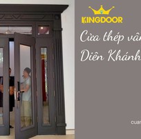 Cửa thép vân gỗ Diên Khánh