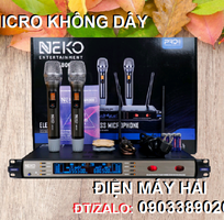 Micro bóng đèn chân không Neko MK800 sản phẩm âm thanh mới