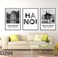 Tranh trang trí hiện đại tô điểm căn nhà