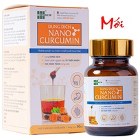 7 Dung dịch nano curcumin oic giảm đau dạ dày, hành tá tràng hộp 50ml