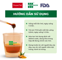 9 Dung dịch nano curcumin oic giảm đau dạ dày, hành tá tràng hộp 50ml