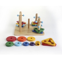 Phân phối sỉ đồ chơi gỗ cho trẻ em 1-6 tuổi, mầm non