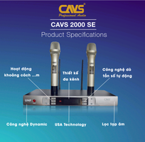 3 Bộ Micro hát cực hay CAVS 2000SE II chính hãng Nhật Hoàng