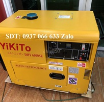 Máy phát điện chạy dầu 6kw siêu chống ồn Yikito DHY6000SE Japan giá siêu tốt cuối năm