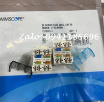 2 Nhân mạng RJ45 Cat6 Commscope mã 1375055-1, nhân mạng RJ45 Cat5E mã 1375191-1, chân đồng