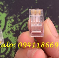 13 Đầu bấm hạt mạng COMMSCOPE/AMP RJ45 CAT6 mã 5-554720-3 có đầy đủ các loại tại Annam