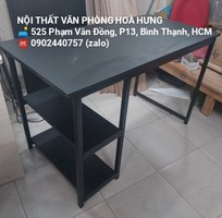 1 Bàn làm việc chân U liền kệ dưới 1m2 rộng 60 , free ship hcm