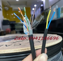 5 Dây điện thoại 2 đôi, cáp mạng thang máy Cat7/Cat8 SFTP sẵn kho