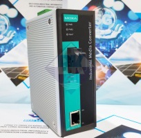IMC-101-S-SC: Industrial 10/100BaseT X  to 100BaseFX Media Converter, single-mode, SC fiber connecto