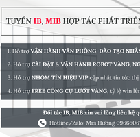 Tuyển dụng IB, MIB hợp tác cùng FPG