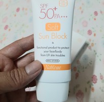 3 Kem Chống Nắng Vật Lý NOBLESSE  Soft Sun Block SPF50 / PA