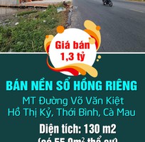 Chính chủ bán nền sổ hồng riêng mt đường võ văn kiệt