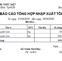 1 Phần mềm quản lý kho bán hàng TTV