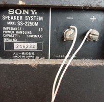 1 Cặp loa sony SS-2250M thùng - có ảnh