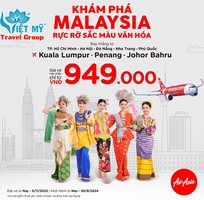 Khám phá Malaysia chỉ từ 949.000 VNĐ hãng Air Asia