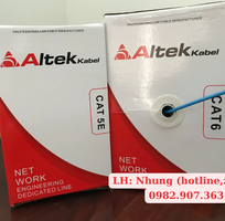 Cáp mạng Cat 5e, Cat 6 Altek Kabel xoắn đôi