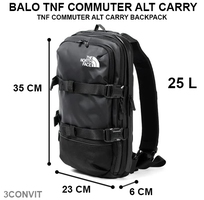 2 Balo đeo chéo 1 quai TNF Commuter Pack Alt Carry