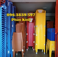 Bộ bàn ghế nhựa quán ăn giá rẻ, kho sỉ ghế nhựa