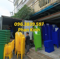 2 Bộ bàn ghế nhựa quán ăn giá rẻ, kho sỉ ghế nhựa