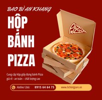 Hộp giấy đựng bánh pizza giá rẻ