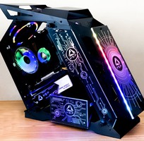 7 VỎ CASE, VỎ GAMER mới, cũ, fan LED RGB 7 màu, phụ kiện GAMER mới, cũ đủ chủng loại