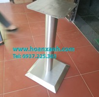 6 Chân bàn inox, chân bàn tròn , chân bàn chữ thập, chân bàn bar