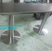 1 Chân bàn inox, chân bàn tròn , chân bàn chữ thập, chân bàn bar