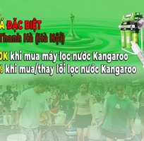 Giảm giá ĐẶC BIỆT khi mua lõi hoặc máy lọc nước Kangaroo   hỗ trợ cư dân Thanh Hà