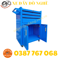 2 Tủ dụng cụ đồ nghề 3 ngăn kèm hộc đôi