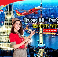Việt Mỹ bán vé máy bay hãng Vietjet đi Thượng Hải Trung Quốc