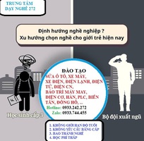 Đào tạo nghề cho bộ đội xuất ngũ. Trung tâm dạy nghề 272