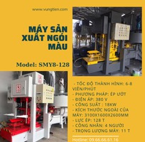 11 Máy ép ngói, dây chuyền sản xuất ngói màu, máy sản xuất ngói xi măng màu