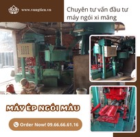 14 Máy ép ngói, dây chuyền sản xuất ngói màu, máy sản xuất ngói xi măng màu