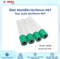 1 Ống nghiệm nhựa: Thương hiệu Việt, tiêu chuẩn ngoại  FDA