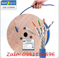 12 Dây điện thoại 2 đôi, cáp mạng thang máy Cat7/Cat8 SFTP sẵn kho