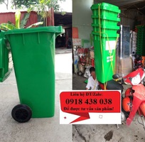 1 Thùng rác 120 lít, thùng rác nhựa HDPE giá rẻ toàn quốc