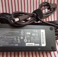 1 Adapter sạc zin laptop HP 120w  18.5v-6,5A  - Kim to -kích thước 7.4mm x 5.5mm