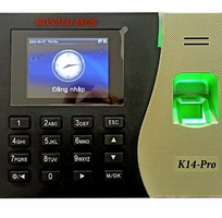 Máy chấm công băng  vân tay k14pro, bh 12 tháng